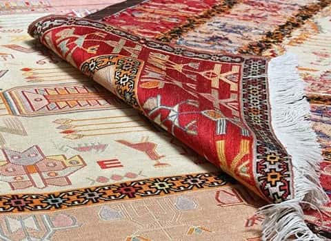 گلیم فرش پذیرایی باکیفیت مناسب خانه‌های شیک ایرانی